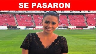 ACOSAN A REPORTERA DE FOX SPORTS MARIA FERNANDA MORA