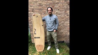 The "Ella" Kiteboard - #diy kiteboard build