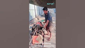 Rebar Roll Thread Machine | Surya Engineering | Bar Threading Machine | Manufacturer | 09223446390