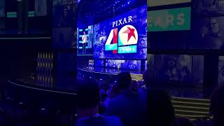 Pixar 40 Year celebration at #d23.