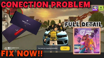 How To Fix Connection Problem In Grand Mobile Rp Life Simulator Hindi #grandrp 