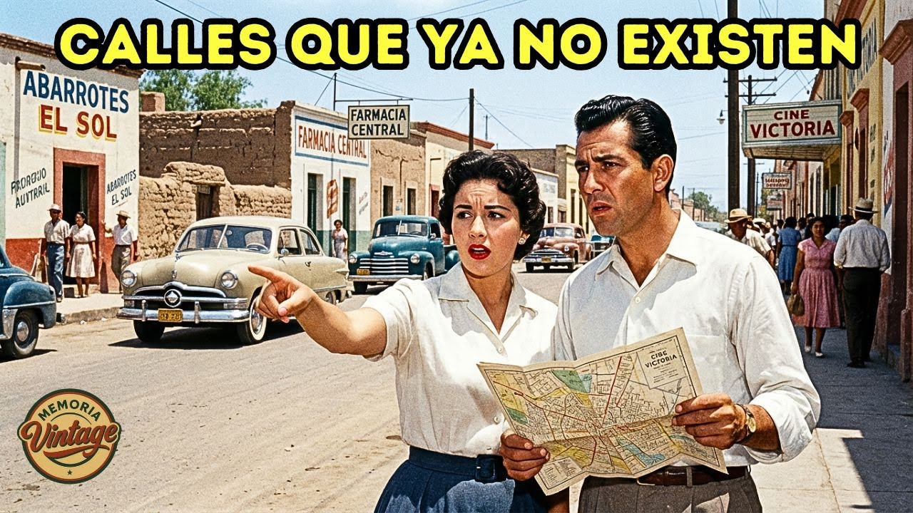 12 CALLES MEXICANAS que DESAPARECIERON y nadie se acuerda