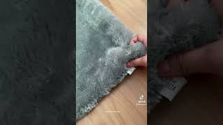 Krucils Store - Karpet Bulu Karpet Lantai Kasur Bulu 50x150cm Tebal 2cm ( Abu Abu )