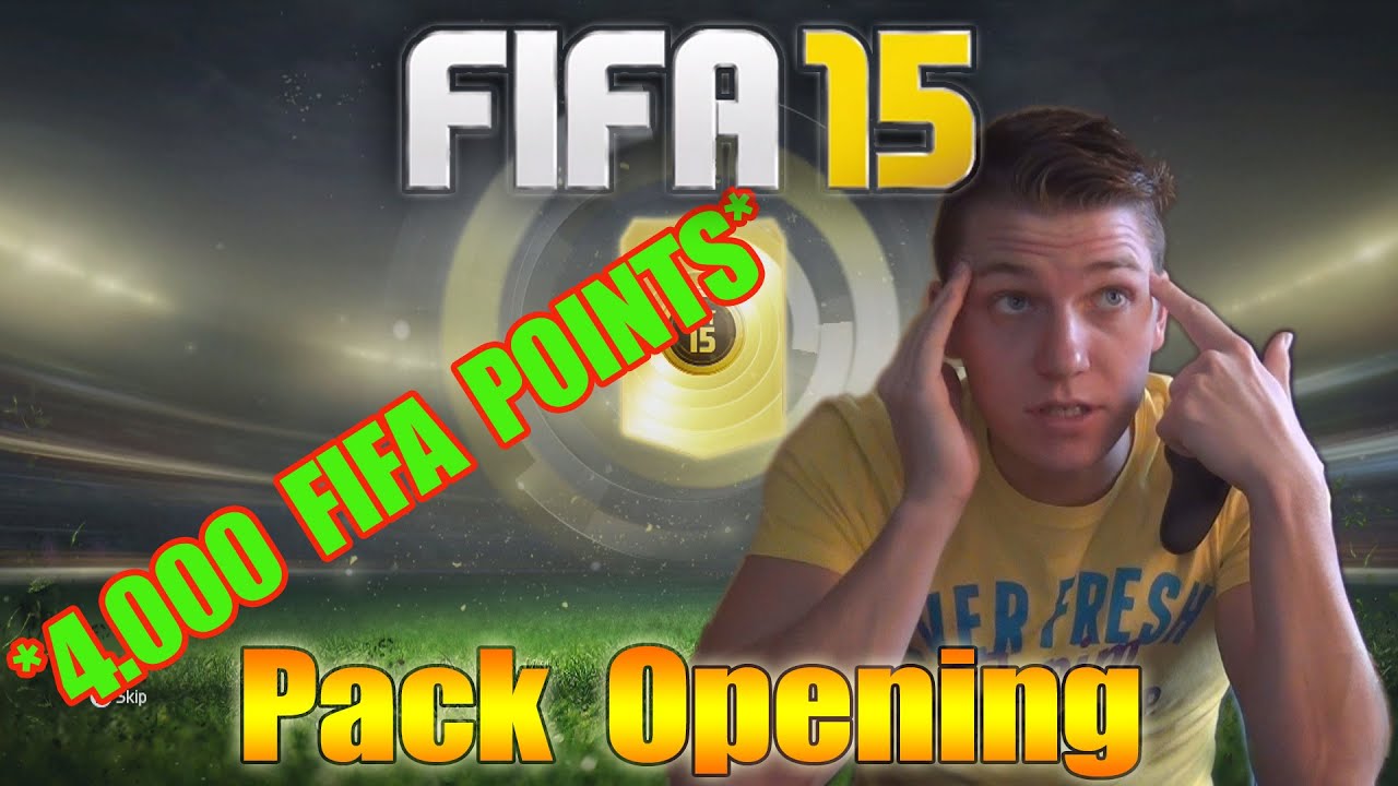 Fifa 15 | 4.000 Fifa Points Pack Opening | My Pack Luck! | Ultimate Team