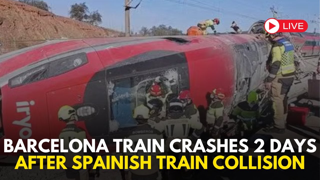 Barcelona Train Crash LIVE: Commuter Train In Barcelona Crashes 2 Days After Deadly Crash In Spain