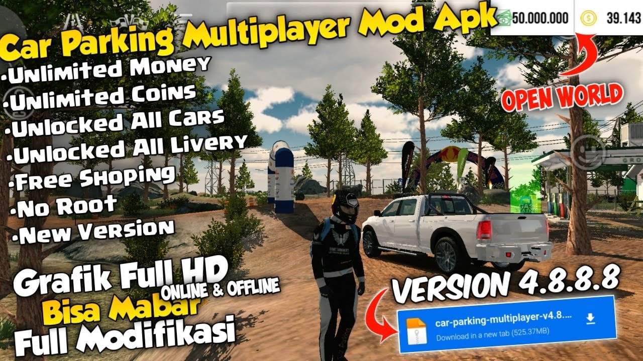 Car Parking Multiplayer Mod Apk 4.8.8.3 (Money) Download