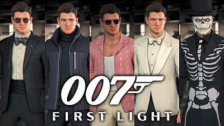 007 First Light - All Outfits / Customisation (4K 60FPS)