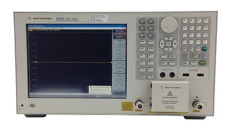 Keysight Agilent e5072a Network Analyzer