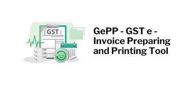 Gepp tool for E-invoicing