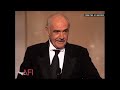 Sean Connery Accepts the AFI Life Achievement Award