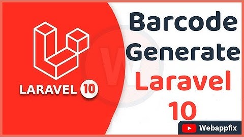 How to Generate Barcode in Laravel 10 | Laravel Barcode Generator | PHP Barcode Generate Example