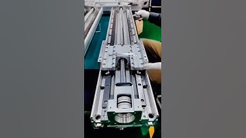 mounting ball screw linear stages #linearmotion #linearactuator #automation  #factory #machinery