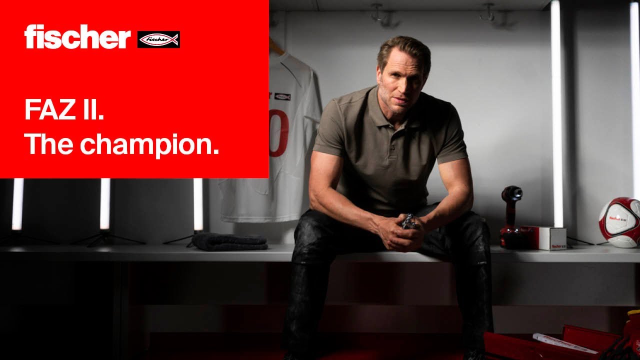 FAZ II- The champion. I bolt anchor I for a wide range of applications