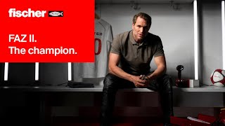 FAZ II- The champion. I bolt anchor I for a wide range of applications