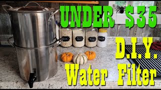 Budget DIY Water Filter ~ Under $35 ~ Preparedness