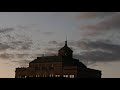 A flock of swifts at dusk (Gainesville, FL - Oct. 25, 2020)