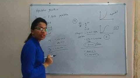 Population growth curve numerical 2 | csir net rank booster 2