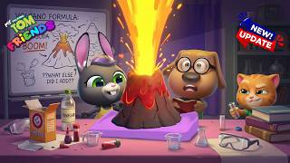 THE VOLCANO EXPLODED! 🌋😱 My Talking Tom Friends NEW UPDATE