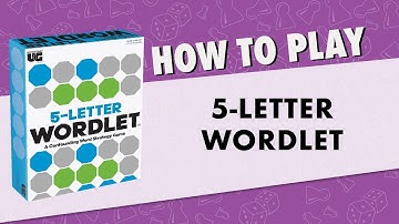 How to Play: 5-Letter Wordlet, a Party Game Based on Popular Word Puzzle Games from University Games
