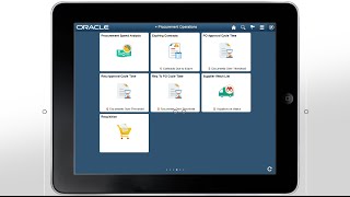 PeopleSoft Procurement Operations On-the-Go: Monitoring Supplier Performance