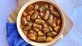 Simple braai wors stew