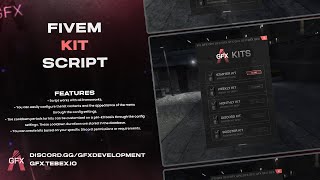 FiveM Kit Script — Discord Role-Based Loadouts | GFX