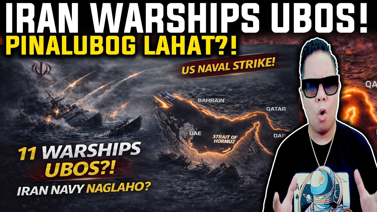 11 WARSHIPS NG IRAN NAUBOS?! US NAVY OPERATION EPIC FURY EXPLAINED