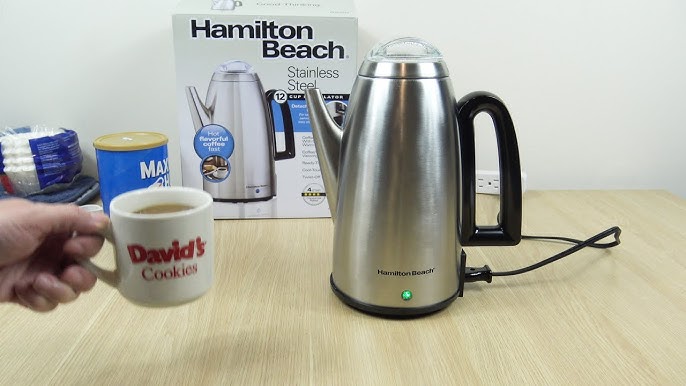 Presto® Stainless Steel Coffee Maker - Product Info - Video - Presto®