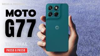 Como ativar ou desativar o HDR automático na câmera no Motorola Moto G77