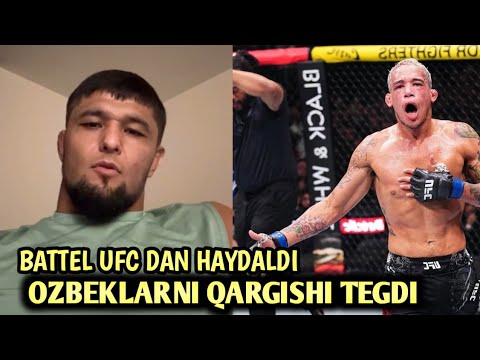 Nursulton atveti Brayn Battl UFC dan haydaldi unga ozbeklarni qargishi tegdi.