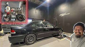 K20a3 TURBO Swapped 1999 Honda Civic Dyno Tune ! + Turbo B18c1 EG HATCH