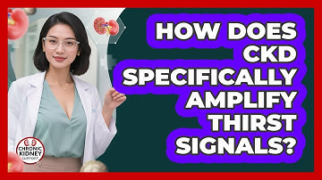 How Does CKD Specifically Amplify Thirst Signals? - Chronic Kidney Support