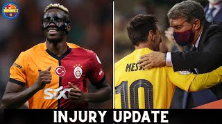 Barcas Plan B Victor Osimhen Laporta Snubs Messi