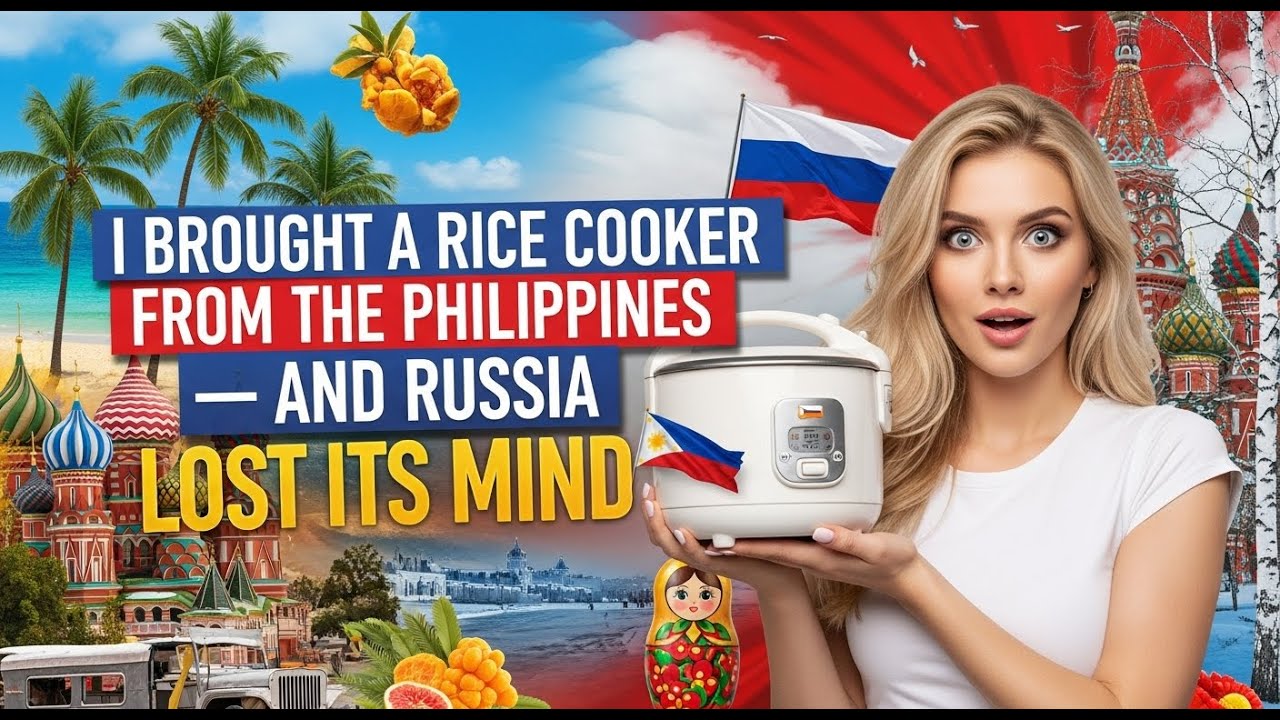 I Brought a Rice Cooker From the Philippines — And Russia Lost Its Mind