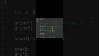 #57 | How to Code | Basic C language Program | Programming Exercise58 #shorts #coding