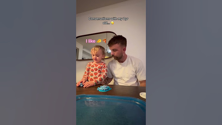 Conversations with my 2 year old…