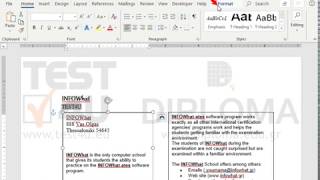 Break the link between the two text boxes of the document.