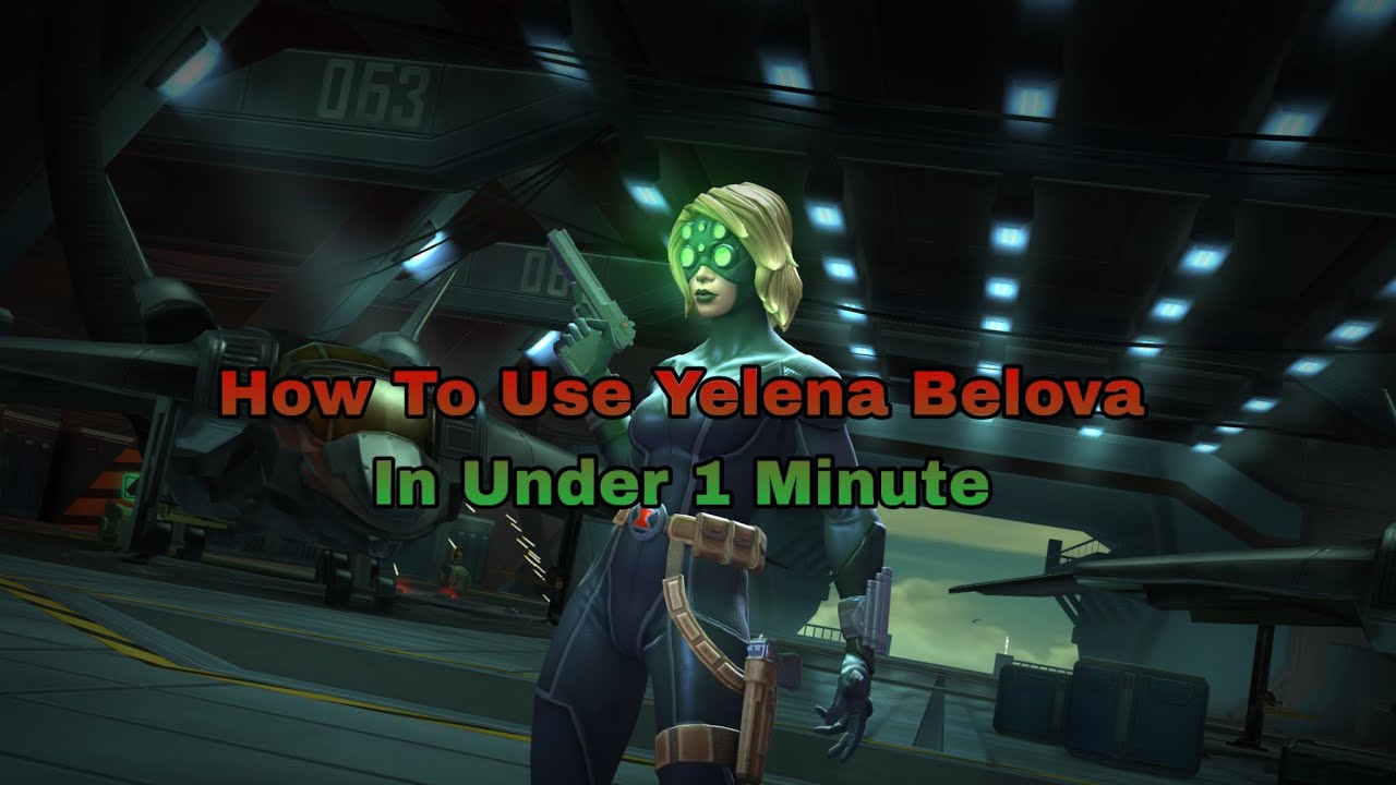 How To Use Yelena Belova In MCOC | Underrated Offensive Champion | 
