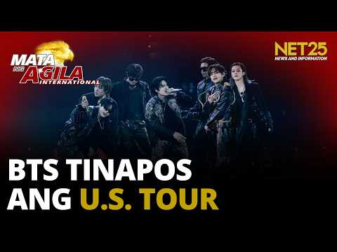 BTS, tinapos ang North American tour sa Los Angeles