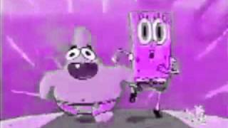 SPONGEBOB AND PATRICK RUN WHILE I PLAY FITTING MUSIC Resimi