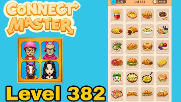 Connect master match puzzle level 382 solution walkthrough