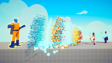 1000x OVERPOWERED ICE + FIRE ARROW VS EVERY BOSS | TABS - Totally Accurate Battle Simulator