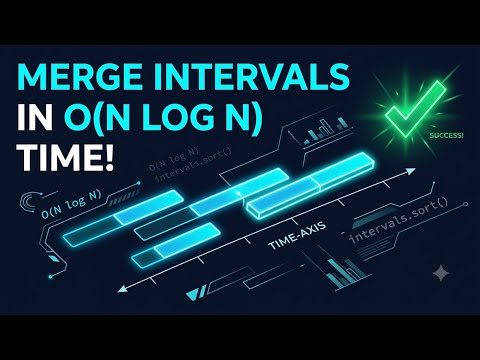 Merge Intervals Pattern | Week 4 DSA