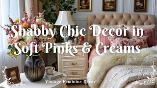 Vintage Feminine Decor: Shabby Chic Decor in Soft Pinks & Creams screenshot 3