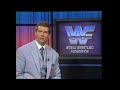 A statement from vince mcmahon   wrestling challenge july 21st 1991