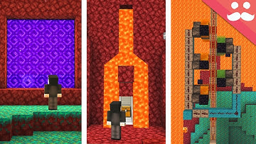 Experimenting with Minecraft 1.16 Nether Redstone