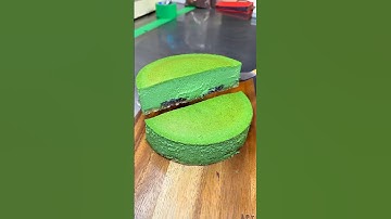 チーズケーキ専門店の濃厚抹茶チーズケーキ🍵