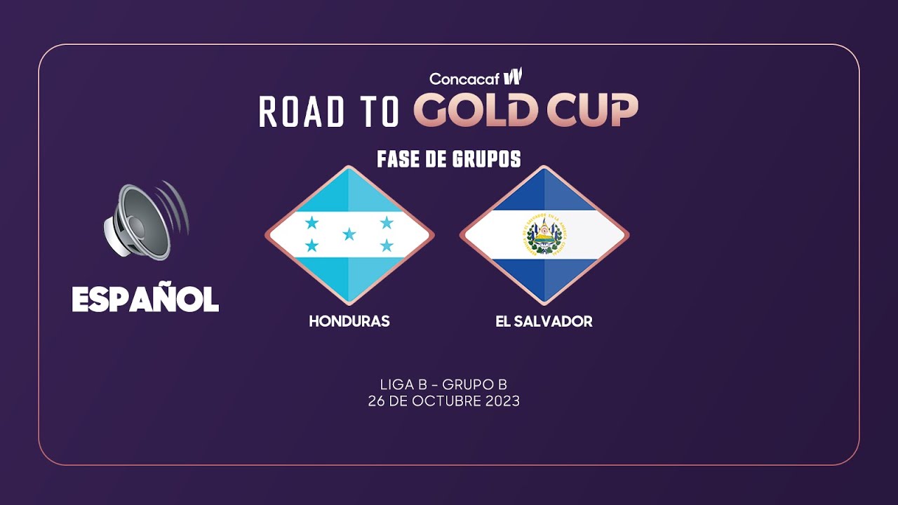 Honduras vs El Salvador Clasificatoria Copa Oro Concacaf W 2024 YouTube