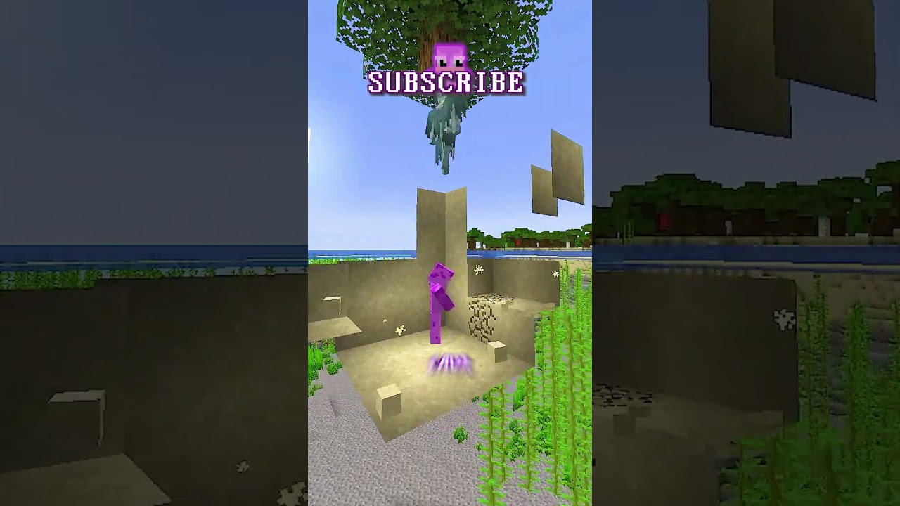 Minecraft, But Water And Lava Are Switched! 🔁 ⛏️ #shorts