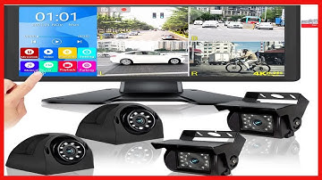 Quality product -  4K RV Backup Camera System with 10.36’’ Monitor for RV Truck Bus Trailer with Rea